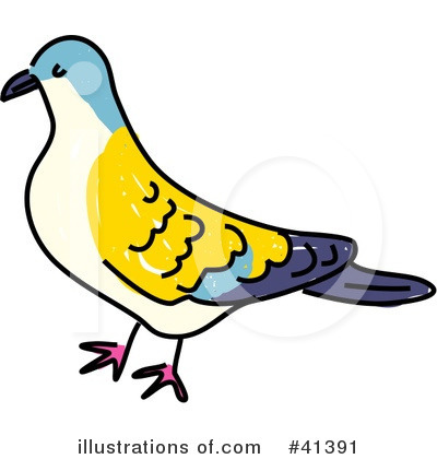 Royalty-Free (RF) Bird Clipart Illustration by Prawny - Stock Sample #41391