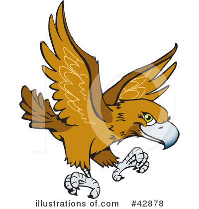 Wedge Tailed Eagle Clipart #42878 by Dennis Holmes Designs