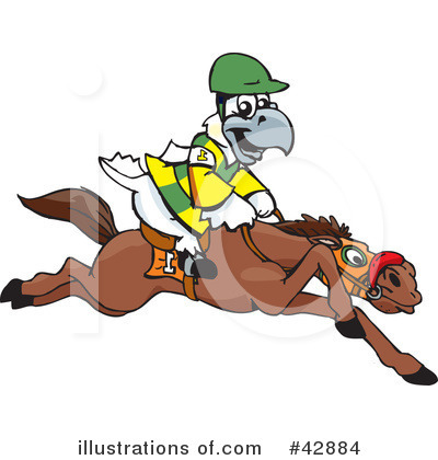 Jockey Clipart #42884 by Dennis Holmes Designs