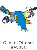 Bird Clipart #43036 by Dennis Holmes Designs