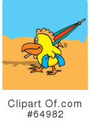 Bird Clipart #64982 by Dennis Holmes Designs