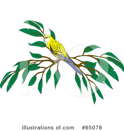 Royalty-Free (RF) Bird Clipart Illustration by Dennis Holmes Designs - Stock Sample #65078