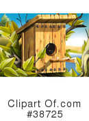 Birdhouse Clipart #38725 by dero