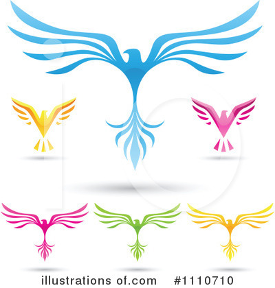 Royalty-Free (RF) Birds Clipart Illustration by cidepix - Stock Sample #1110710