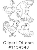 Birds Clipart #1154548 by visekart