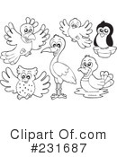 Birds Clipart #231687 by visekart