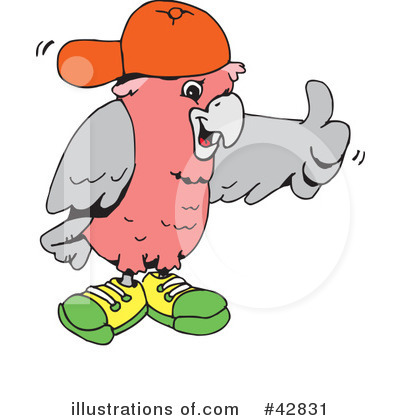 Royalty-Free (RF) Birds Clipart Illustration by Dennis Holmes Designs - Stock Sample #42831