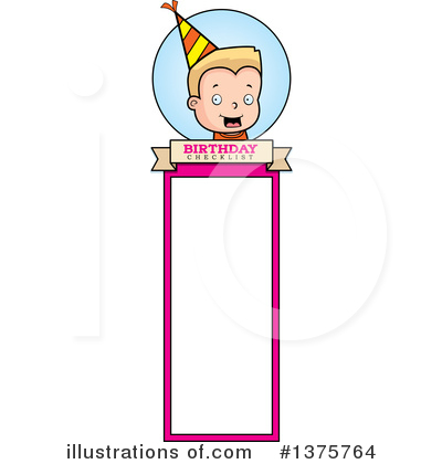 Royalty-Free (RF) Birthday Boy Clipart Illustration by Cory Thoman - Stock Sample #1375764