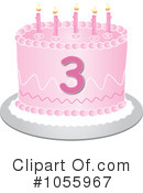 Birthday Cake Clipart #1055967 by Pams Clipart