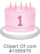 Birthday Cake Clipart #1055970 by Pams Clipart