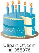 Birthday Cake Clipart #1055976 by Pams Clipart