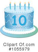 Birthday Cake Clipart #1055979 by Pams Clipart