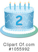 Birthday Cake Clipart #1055992 by Pams Clipart
