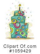 Birthday Cake Clipart #1059429 by BNP Design Studio
