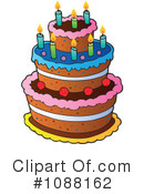 Birthday Cake Clipart #1088162 by visekart