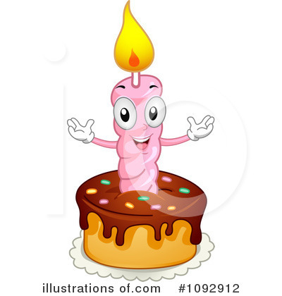Birthday Cake Clipart #1092912 by BNP Design Studio