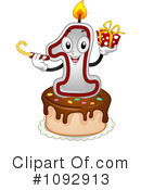 Birthday Cake Clipart #1092913 by BNP Design Studio