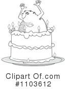 Birthday Cake Clipart #1103612 by djart