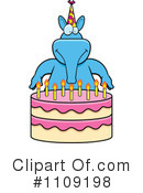 Birthday Cake Clipart #1109198 by Cory Thoman