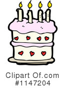 Birthday Cake Clipart #1147204 by lineartestpilot