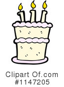 Birthday Cake Clipart #1147205 by lineartestpilot