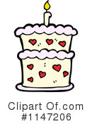 Birthday Cake Clipart #1147206 by lineartestpilot