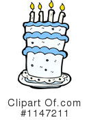 Birthday Cake Clipart #1147211 by lineartestpilot