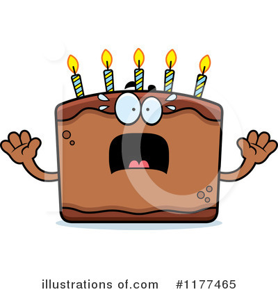 Birthday Cake Clipart #1177465 by Cory Thoman