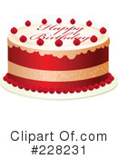 Birthday Cake Clipart #228231 by Tonis Pan