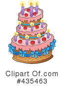 Birthday Cake Clipart #435463 by visekart