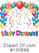 Birthday Clipart #100568 by Pams Clipart