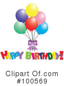 Birthday Clipart #100569 by Pams Clipart