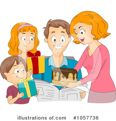 Fathers Day Clipart #1057736 by BNP Design Studio