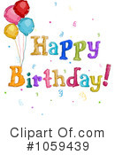 Birthday Clipart #1059439 by BNP Design Studio