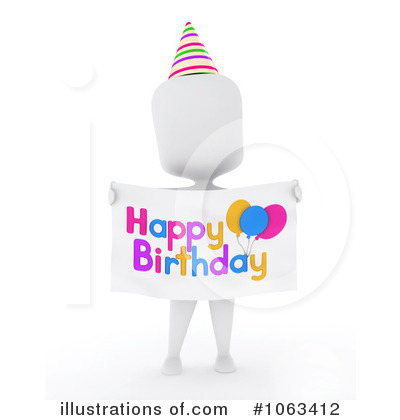 Royalty-Free (RF) Birthday Clipart Illustration by BNP Design Studio - Stock Sample #1063412