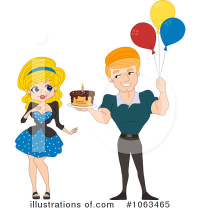 Party Balloons Clipart #1063465 by BNP Design Studio