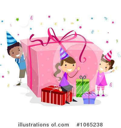 Royalty-Free (RF) Birthday Clipart Illustration by BNP Design Studio - Stock Sample #1065238