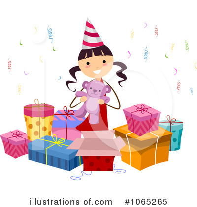 Birthday Girl Clipart #1065265 by BNP Design Studio