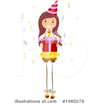 Birthday Girl Clipart #1065270 by BNP Design Studio