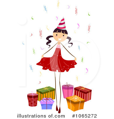 Birthday Girl Clipart #1065272 by BNP Design Studio