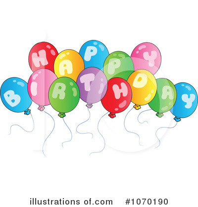 Royalty-Free (RF) Birthday Clipart Illustration by visekart - Stock Sample #1070190