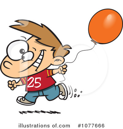 Balloon Clipart #1077666 by toonaday