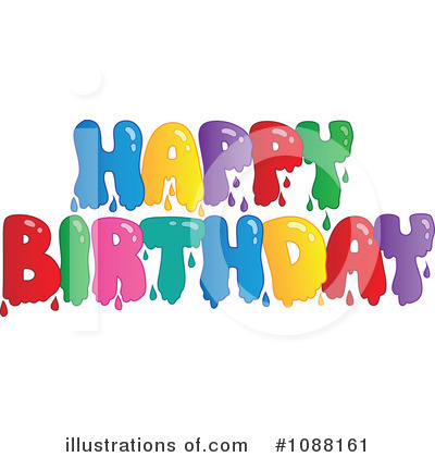 Royalty-Free (RF) Birthday Clipart Illustration by visekart - Stock Sample #1088161