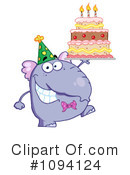 Birthday Clipart #1094124 by Hit Toon