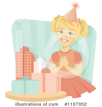 Birthday Clipart #1107052 by Amanda Kate