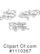 Birthday Clipart #1110367 by Vector Tradition SM
