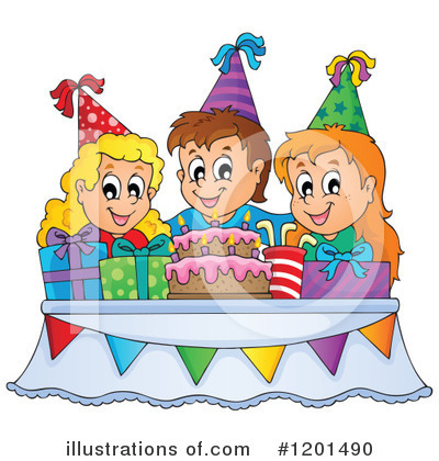 Birthday Party Clipart #1201490 by visekart