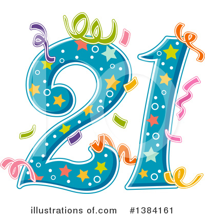 Royalty-Free (RF) Birthday Clipart Illustration by BNP Design Studio - Stock Sample #1384161