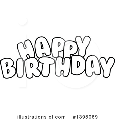 Birthday Clipart #1395069 by Liron Peer