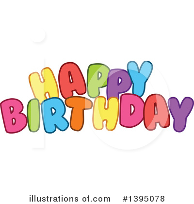 Birthday Clipart #1395078 by Liron Peer